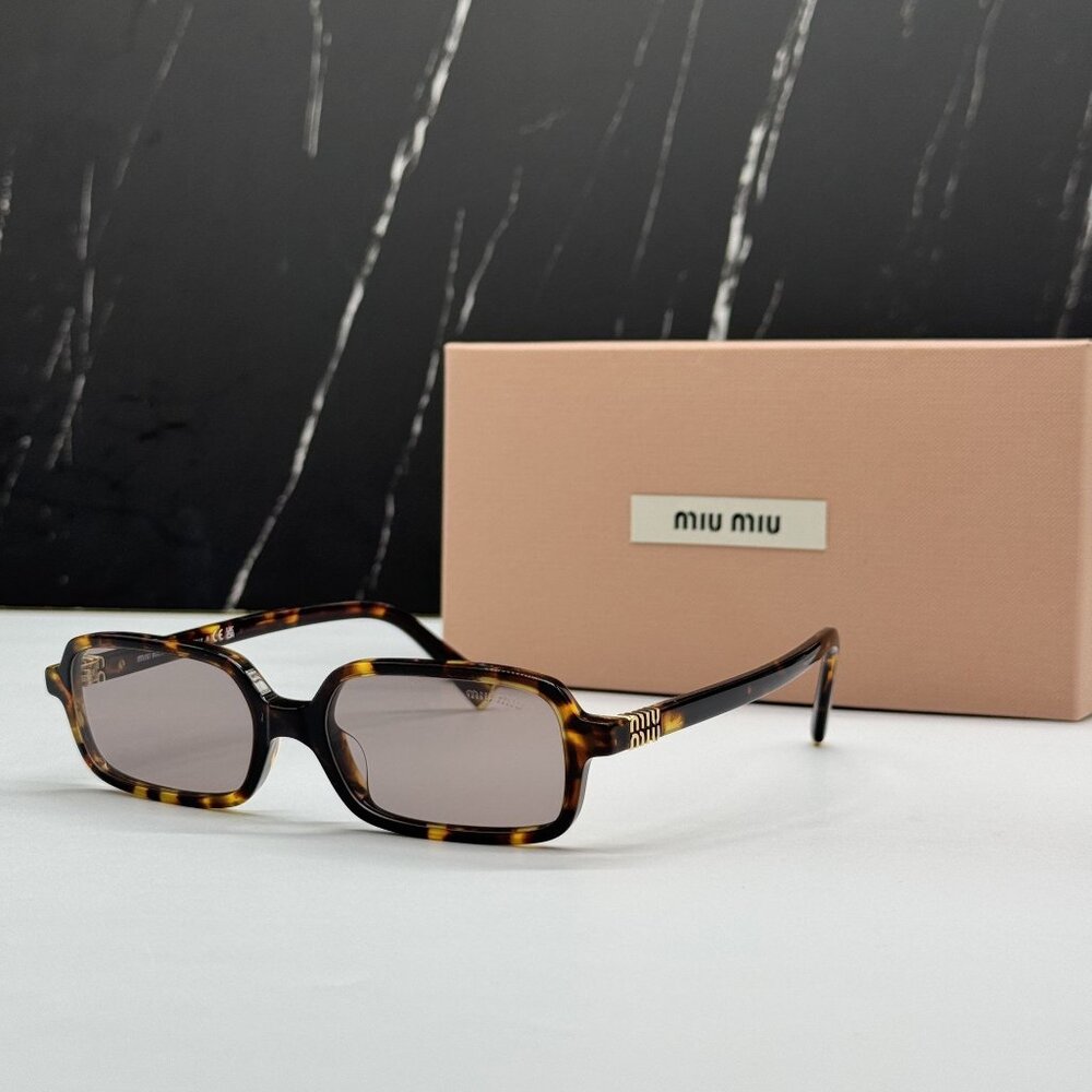 NEW MIU MIU MU11ZS 14L20I HAVANA SUNGLASSES MIU MIU SMU11Z 14L20I, MU 11ZS 14L20